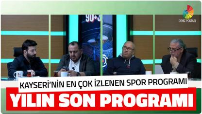 Ersin Özden Moderatörlüğünde, 90+3 Deniz Postası TV’de! 30 Aralık 2025