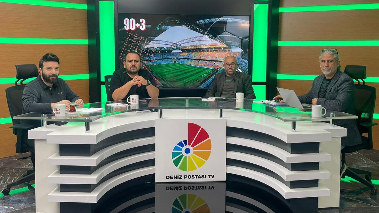 Ersin Özden Moderatörlüğünde, 90+3 Deniz Postası TV’de! 9 Aralık 2025