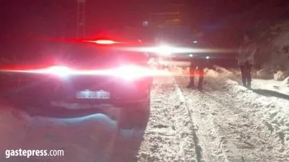 Hacılar’da Kar Nedeniyle Mahsur Kalan 2 Kişi Kurtarıldı!