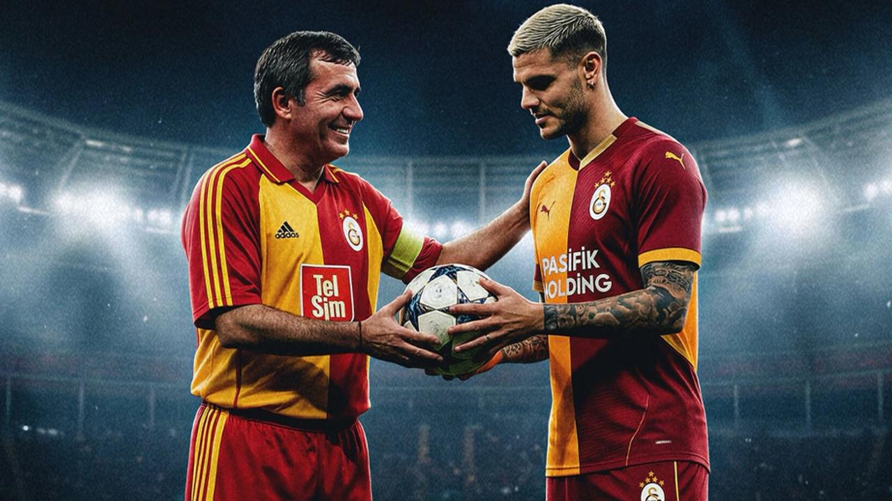 Hagi, rekorunu kıran Icardi'nin mektubuna cevap verdi! Sosyal medya yıkıldı!
