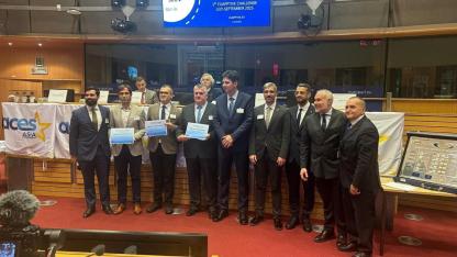 Kayseri büyükşehir Belediyesi'ne Brüksel'de 'En aktif belediye' ödülü!