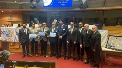 Kayseri büyükşehir Belediyesi'ne Brüksel'de 'En aktif belediye' ödülü!