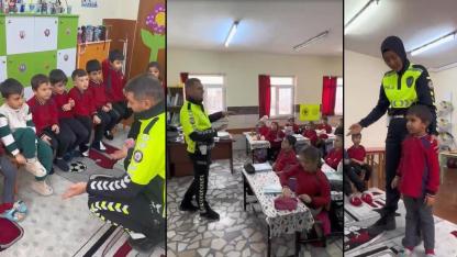 Kayseri’de İlkokul Öğrencilerine Uygulamalı Trafik Eğitimi!