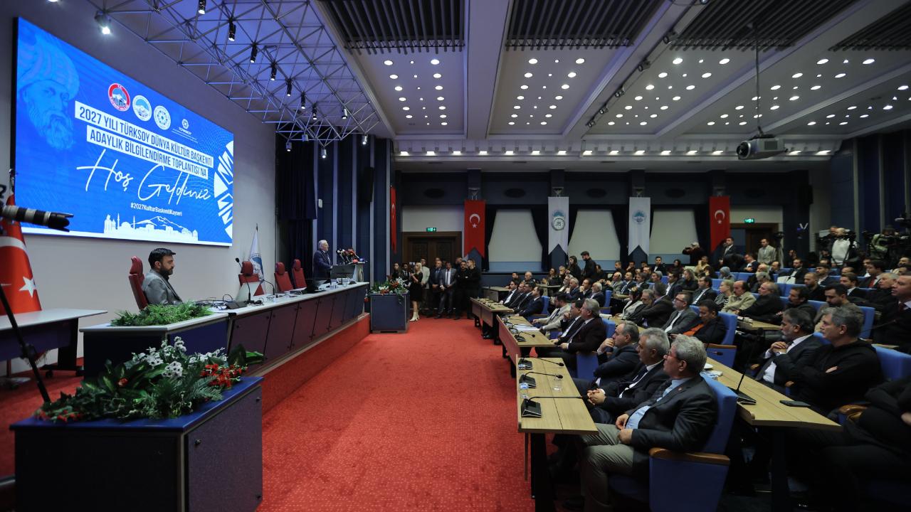 Kayseri&#039;den; Türk Dünyası Kültür Başkenti olma yolunda ilk adım!