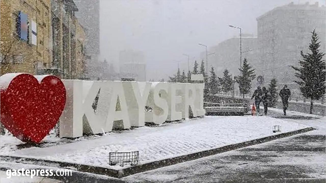 Meteoroloji’den Kayseri’ye 6 Uyarı Birden: Yeni Yıla Soğuk ve Karla Girilecek!