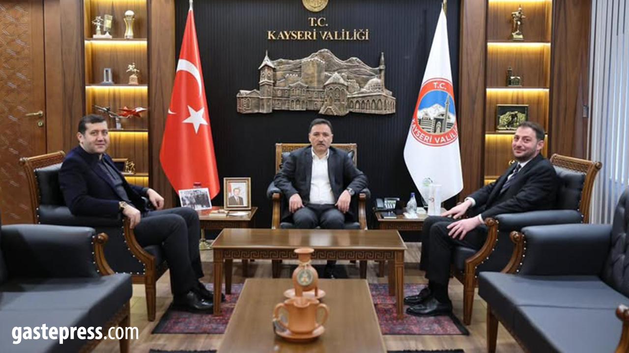 Milletvekili Baki Ersoy ve İl Başkanı Kalın’dan Vali Çiçek’e Nezaket Ziyareti!