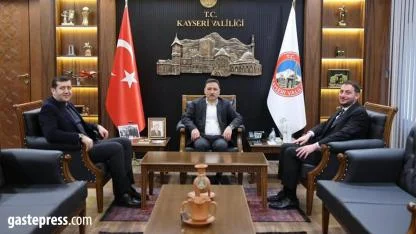 Milletvekili Baki Ersoy ve İl Başkanı Kalın’dan Vali Çiçek’e Nezaket Ziyareti!