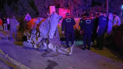 Osmaniye'de katliam gibi kaza: 2 ölü, 7 yaralı!