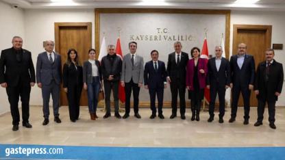 Vali Gökmen Çiçek, İYİ Parti Heyetini Makamında Ağırladı!