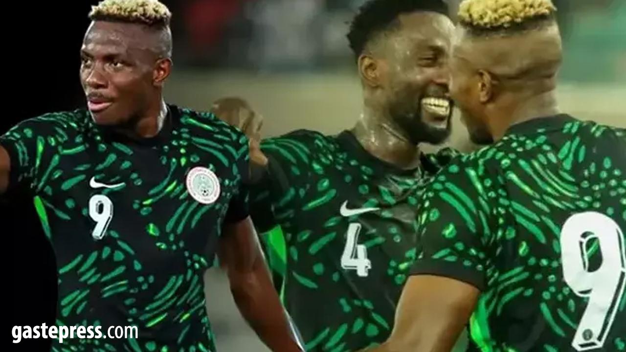 Viktor Osimhen ve Lookman attı Nijerya son 16'ya kaldı!