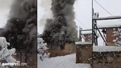 Yılın Son Gününde Yahyalı’da Müstakil Ev Yangını!