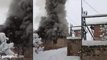 Yılın Son Gününde Yahyalı’da Müstakil Ev Yangını!