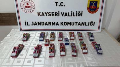 Yol kontrolünde 930 paket kaçak sigara ele geçirildi!