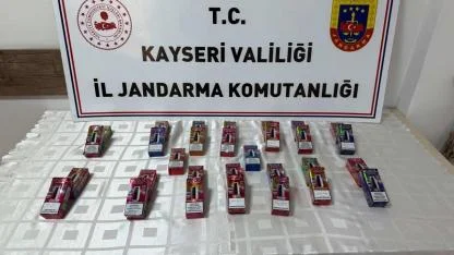 Yol kontrolünde 930 paket kaçak sigara ele geçirildi!