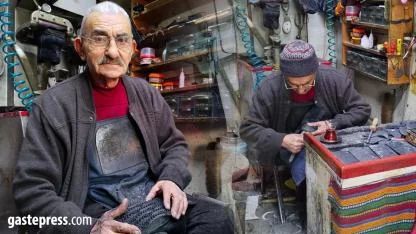 78 Yaşındaki Ayakkabı Tamircisi: “Kışlık Diye Üretilen Ayakkabıların Hepsi Kayıyor”