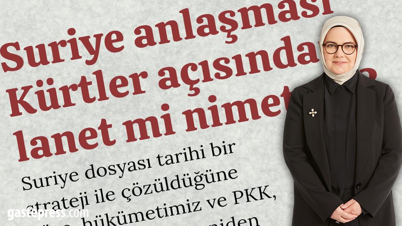 AK Parti Kayseri Milletvekili Ayşe Böhürler: “Yüzyılın Meselesi Sulh Yoluyla Çözüldü”