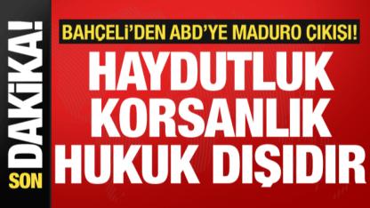 Bahçeli’den Sert Mesajlar: “Hedefimiz Süper Güç Türkiye, Terörsüz Türkiye Venezuela Olmamak İçin”