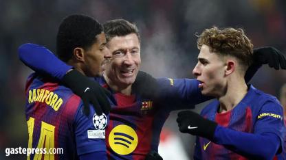 Barcelona, Slavia Prag'ın hayallerini bitirdi!