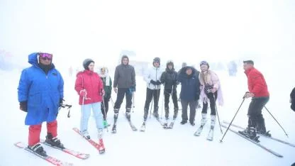 Başkan Büyükkılıç, Erciyes’te Kayak Tutkunlarıyla Buluştu!