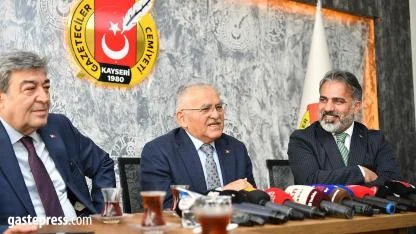 Başkan Büyükkılıç’tan Basın Mensuplarına: “İyi ki Varsınız”