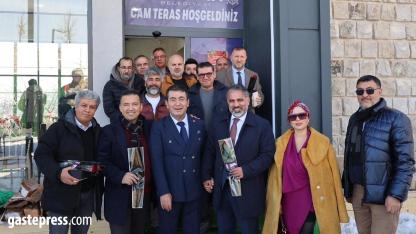 Başkan Metin, Gazetecilerle Bir Araya Geldi!