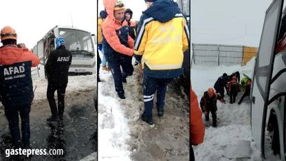 Cenaze Taşıyan Minibüs Devrildi: 22 Kişi Yaralandı!