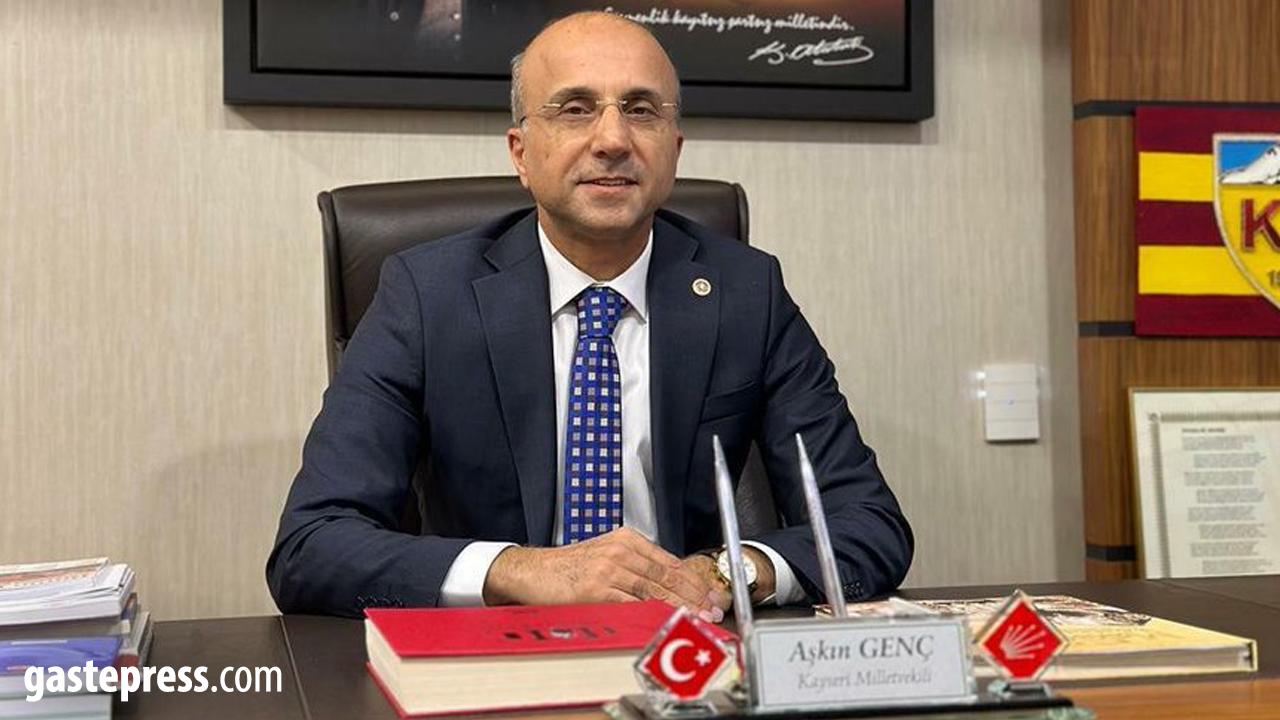CHP Kayseri Milletvekili Aşkın Genç, mecliste yürüttüğü faaliyetleri paylaştı!