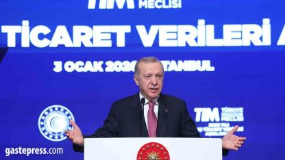 Cumhurbaşkanı Erdoğan: 2025’te Cumhuriyet tarihinin en büyük ihracat rekoru kırıldı!