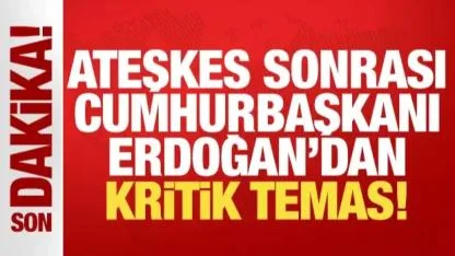 Cumhurbaşkanı Erdoğan, Suriye Cumhurbaşkanı Şara ile Telefon Görüşmesi Yaptı!