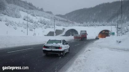 D-100 Karayolu İstanbul istikameti kardan kapandı!