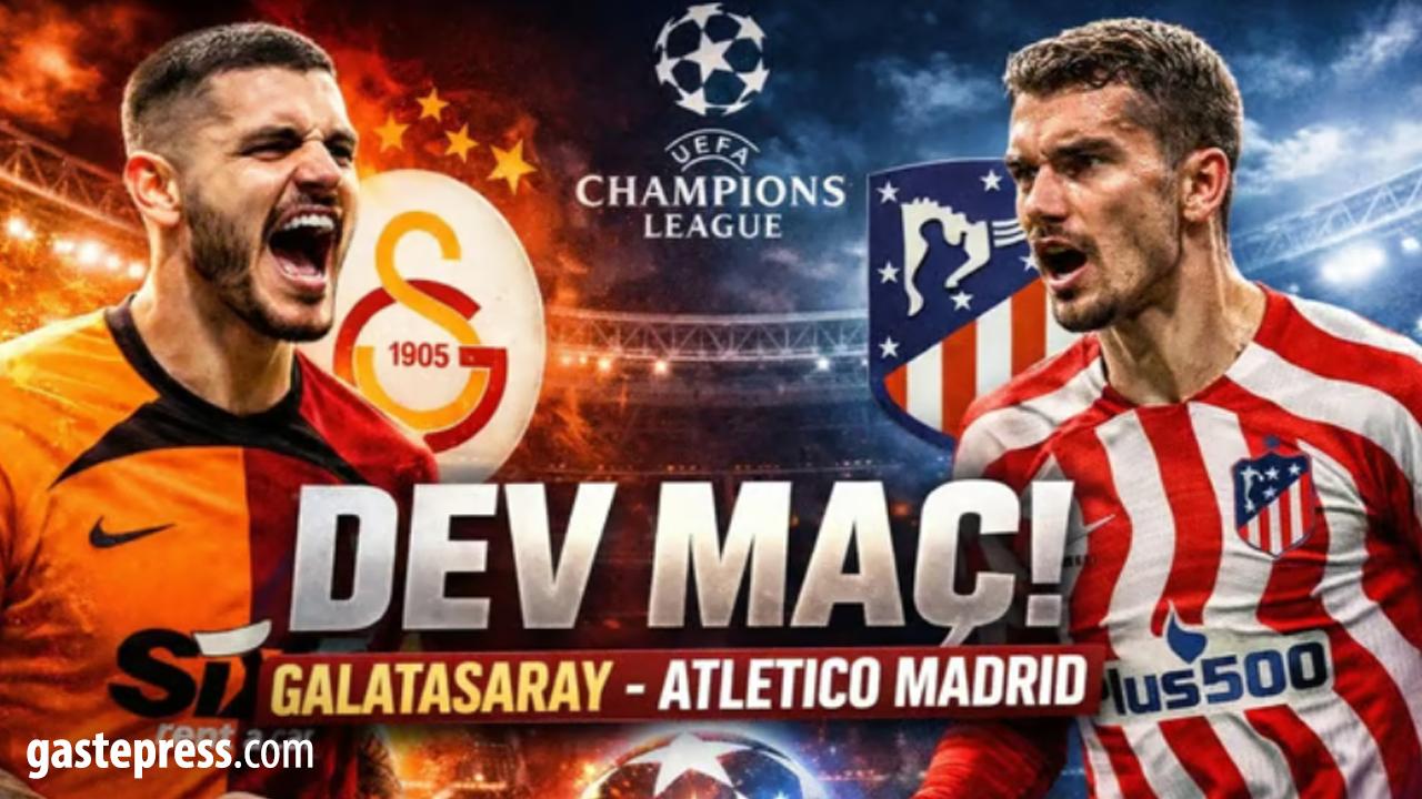Galatasaray'da Atletico Madrid maçı öncesi 3 eksik!