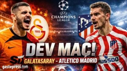 Galatasaray'da Atletico Madrid maçı öncesi 3 eksik!
