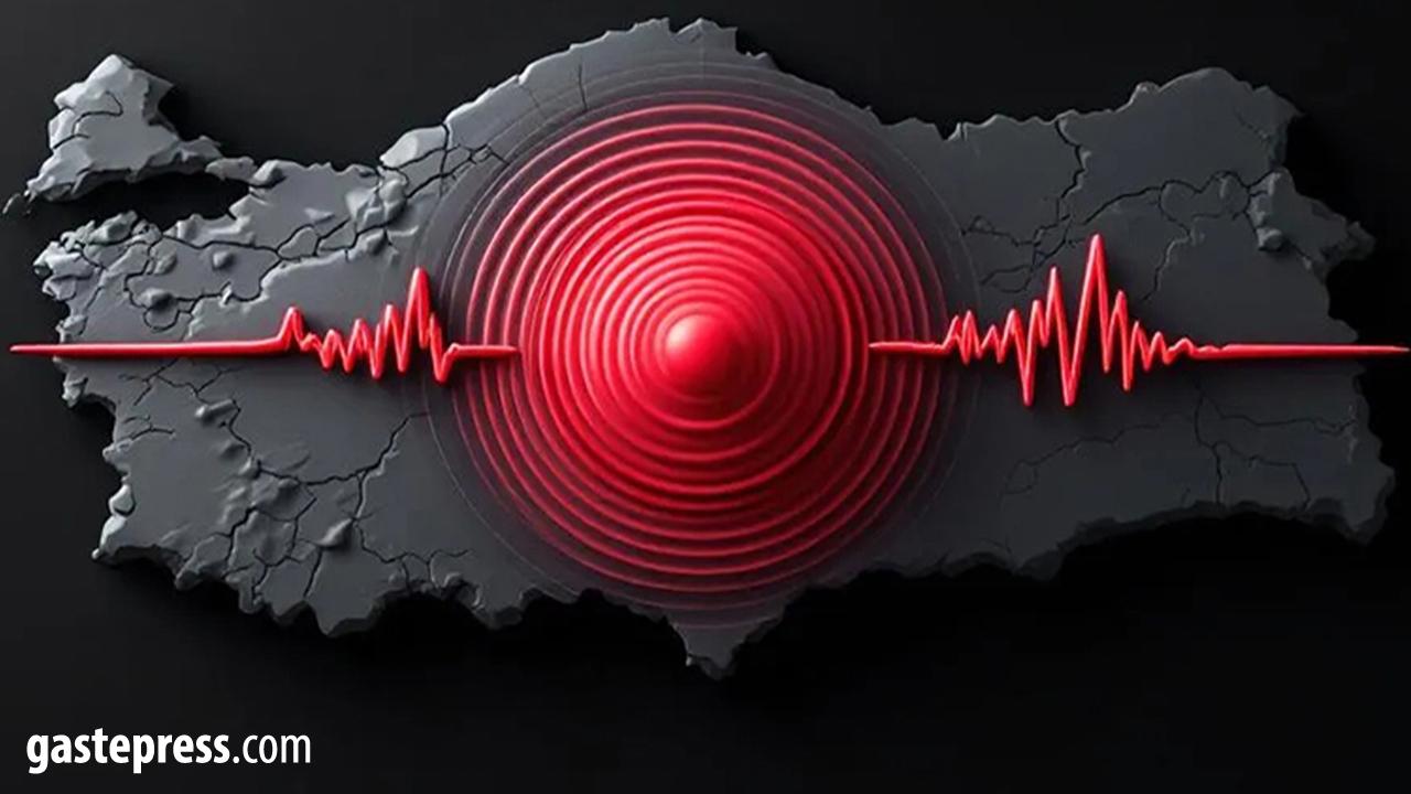 Gaziantep’te 4.1 Büyüklüğünde Deprem!