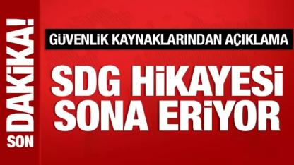 Güvenlik kaynakları: SDG’nin sahadaki etkisi büyük ölçüde sona erdi!