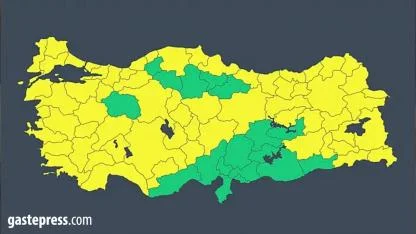 İçişleri Bakanlığı’ndan Kayseri Dahil 63 İle “Sarı” Alarm!