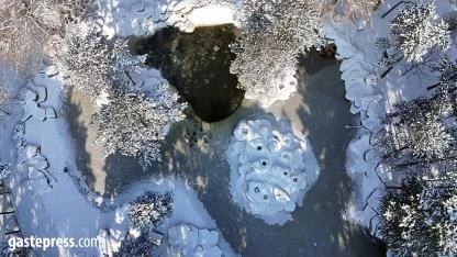 Kayseri buz kesti: Termometreler eksi 14’ü gösterdi!