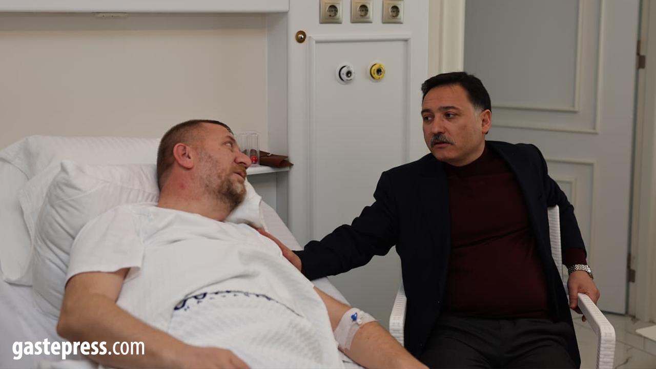 Kayseri Valisi Gökmen Çiçek’ten Deniz Çağan’a Geçmiş Olsun Ziyareti!