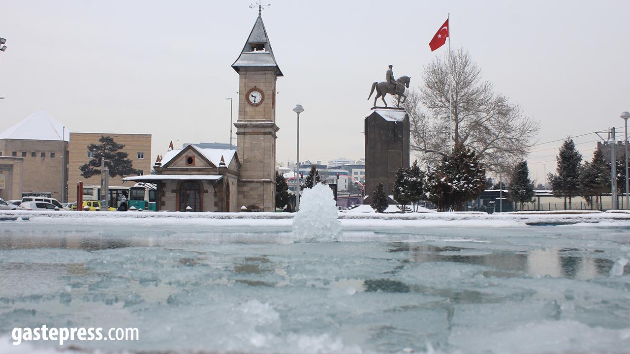 Kayseri’de Kar Yağışı Kent Genelinde Etkili Oldu!