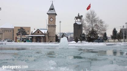 Kayseri’de Kar Yağışı Kent Genelinde Etkili Oldu!