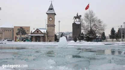 Kayseri’de Kar Yağışı Kent Genelinde Etkili Oldu!