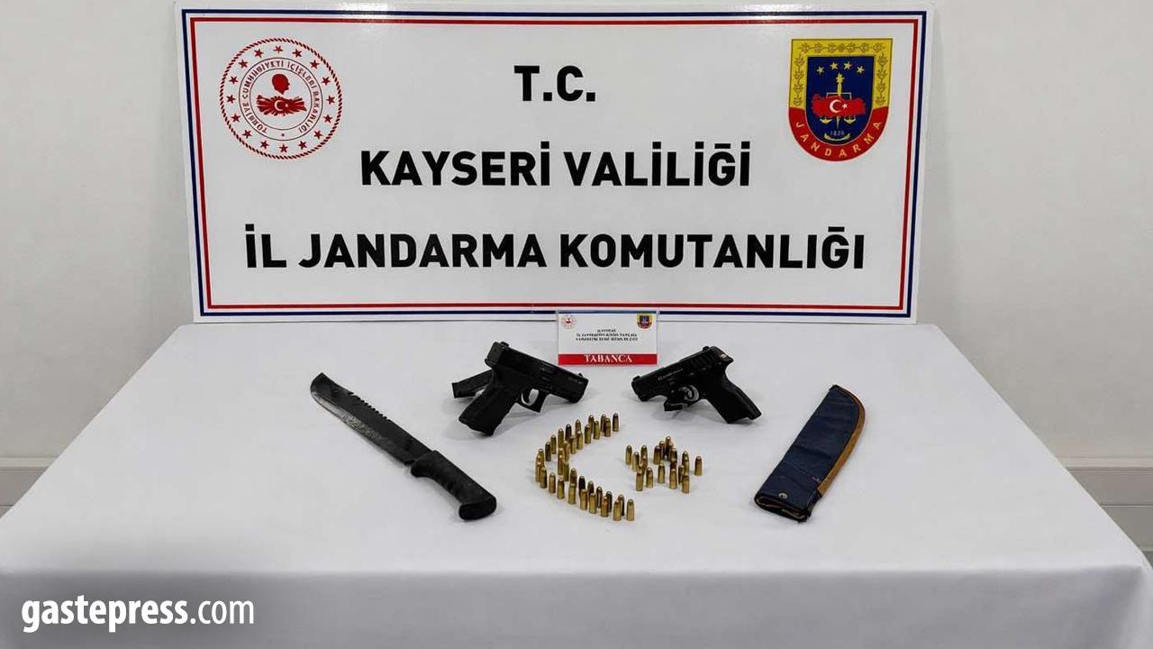 Kayseri’nin Develi İlçesinde Ruhsatsız Silah Operasyonu!