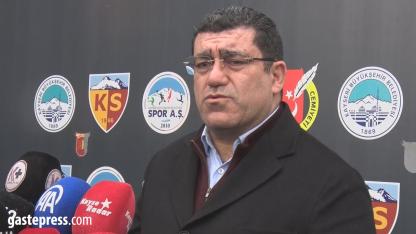Kayserispor Başkanı Nurettin Açıkalın: "Bu mağlubiyet taraftarlarımız kadar yönetimimizi de üzmüştür"