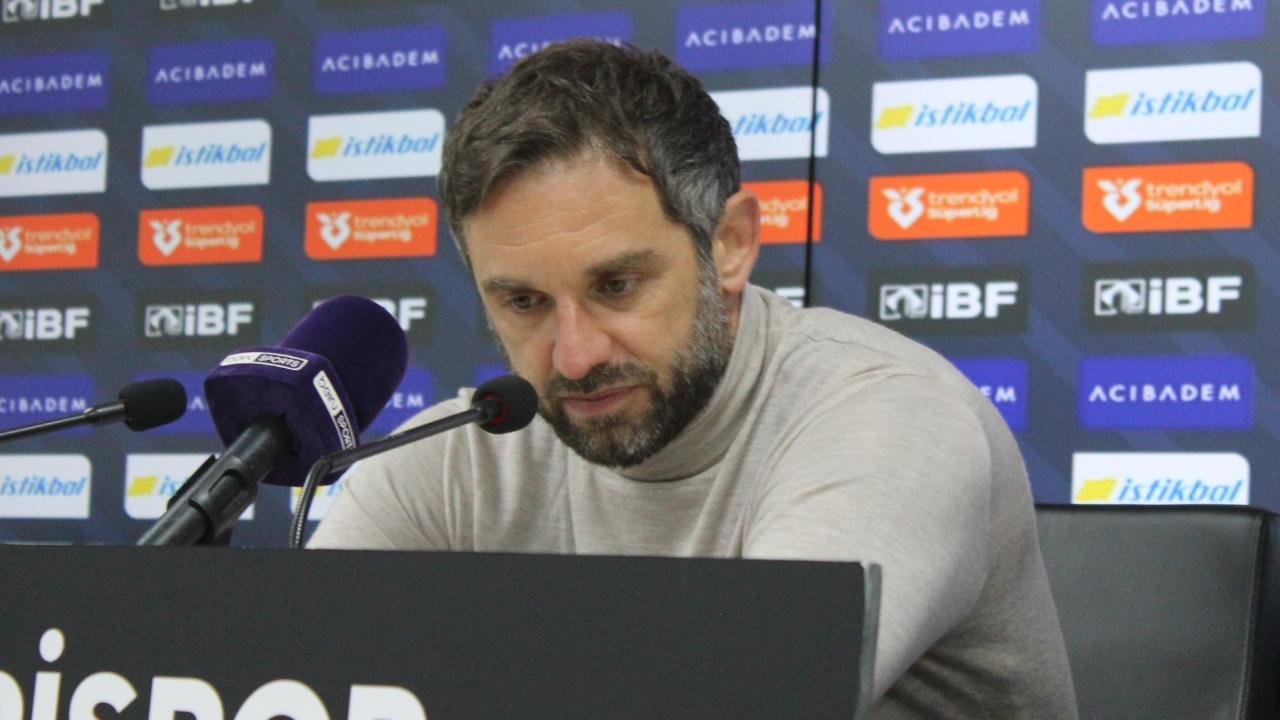 Radomir Djalovic: "Bugünkü mağlubiyetten sonra bir hayal kırıklığı yaşıyorum"