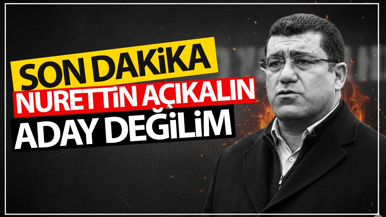 Açıkalın: “Yeniden Aday Değilim, Bu Takımın Kan Değişimine İhtiyacı Var”