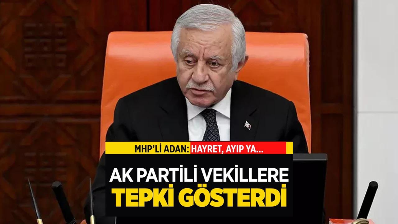 Celal Adan’dan AK Partili Vekillere Yoklama Tepkisi: “Hayret, Ayıp Ya”