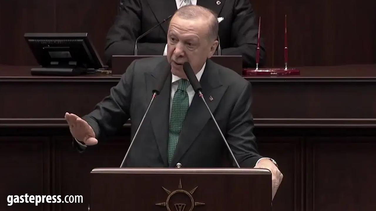 Cumhurbaşkanı Erdoğan grup konuşmasında: CHP ve Özel'i hedef aldı!