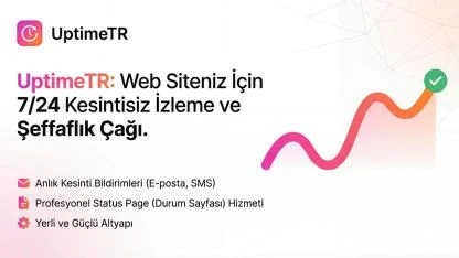 Dijital Dünyada Güvenin Yeni Adı: Yerli Girişim UptimeTR ile Web Siteniz 7/24 Gözetim Altında