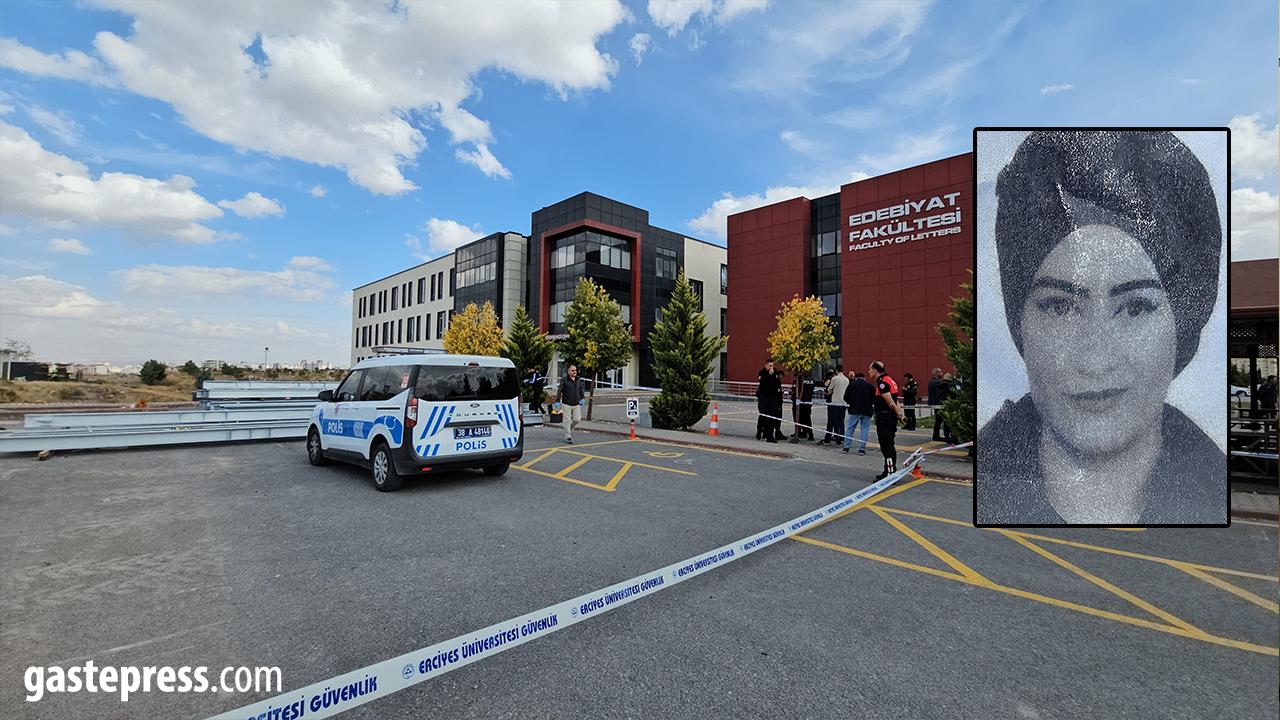 Erciyes Üniversitesi yerleşkesindeki cinayet davasında sanık hakim karşısında!