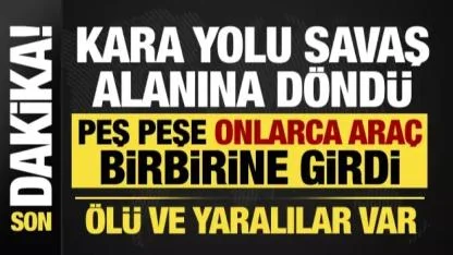 Erzurum’da 11 Araçlı Zincirleme Kaza: 20 Yaralı!