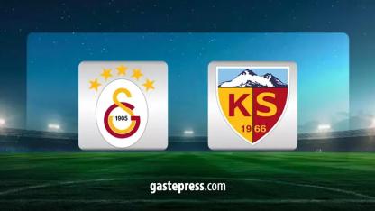 Galatasaray - Kayserispor maçı ne zaman, saat kaçta hangi kanalda?